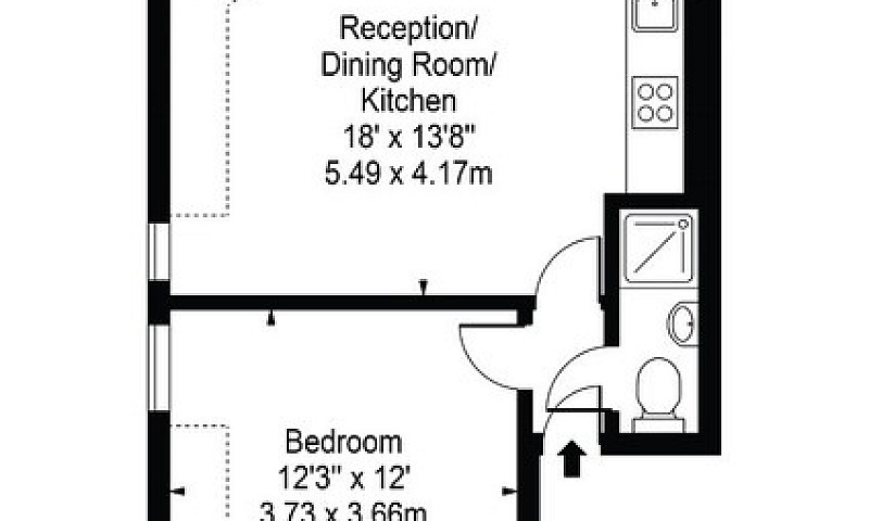 Brand New 1 Bedroom ...