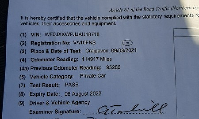 2010 Fiesta 1.4 Dies...