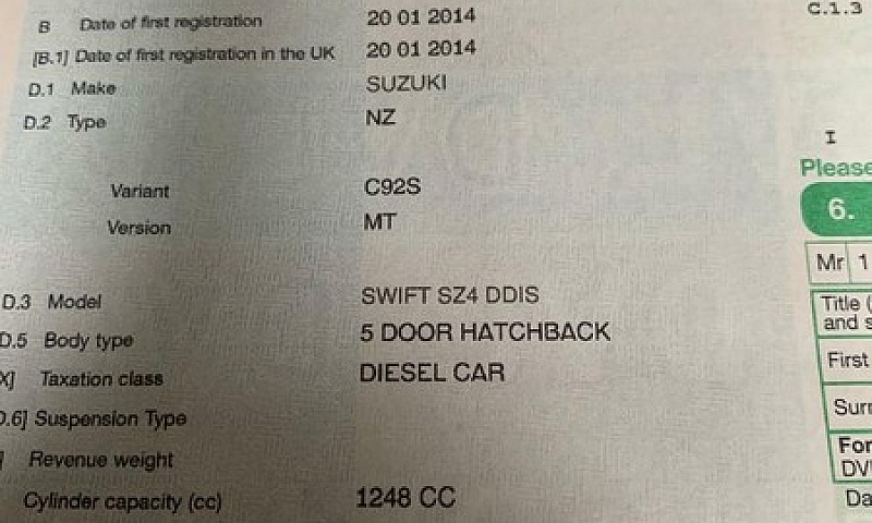 2014 Suzuki Swift...