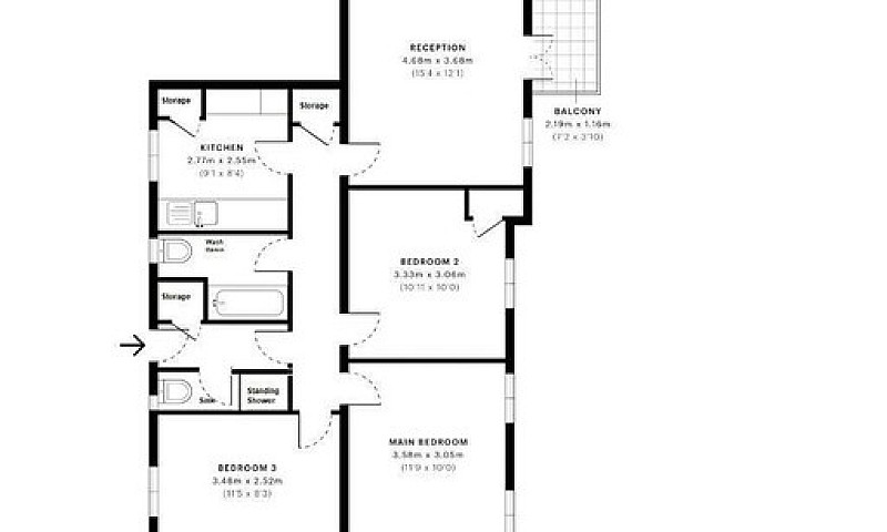 Lovely Three Bed Roo...