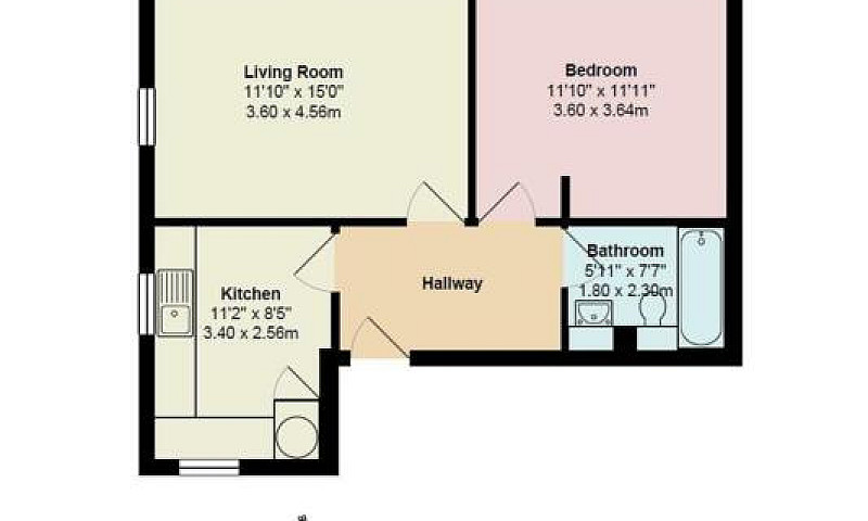 1 Bedroom Flat In Ch...