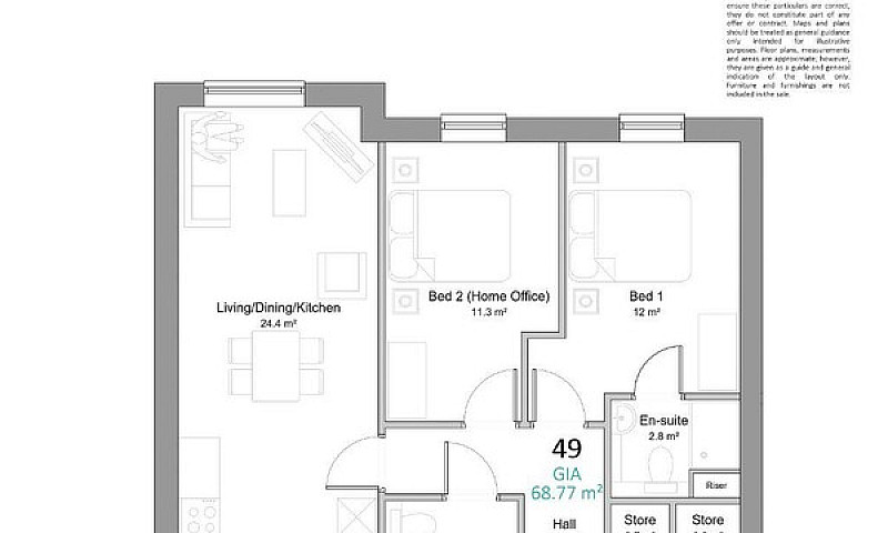 2 Bedroom Flat In Ma...