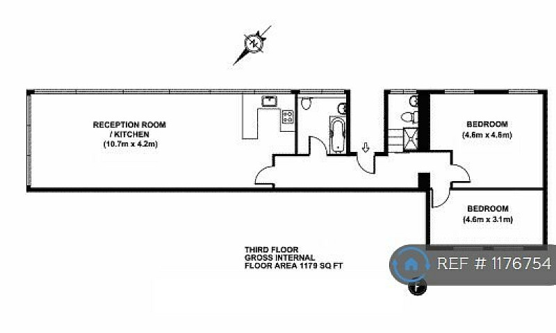 2 Bedroom Flat In Lo...