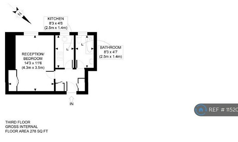Studio Flat In Langf...