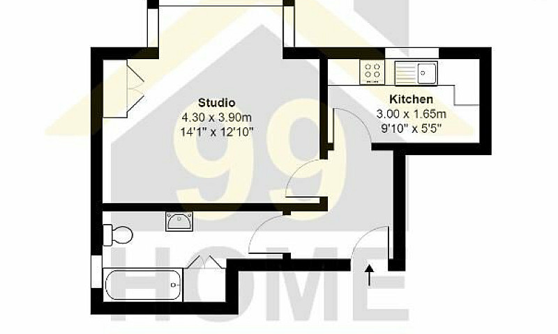 1 Bedroom Flat In 53...