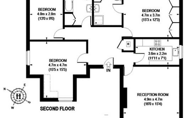 3 Bedroom Flat In 20...