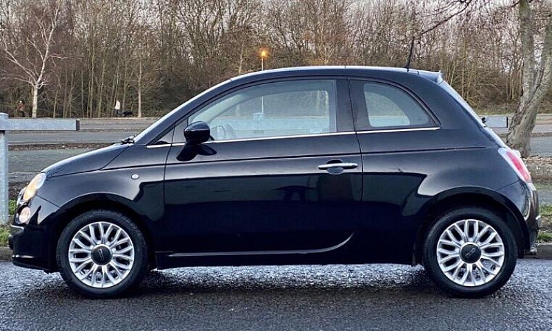 2012 Fiat 500 Black ...