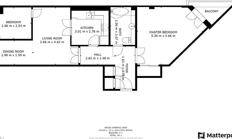 2 Bedroom Flat In Ri...