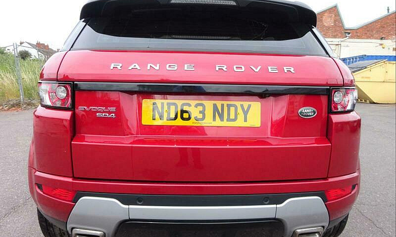 2013 63 Reg Range Ro...