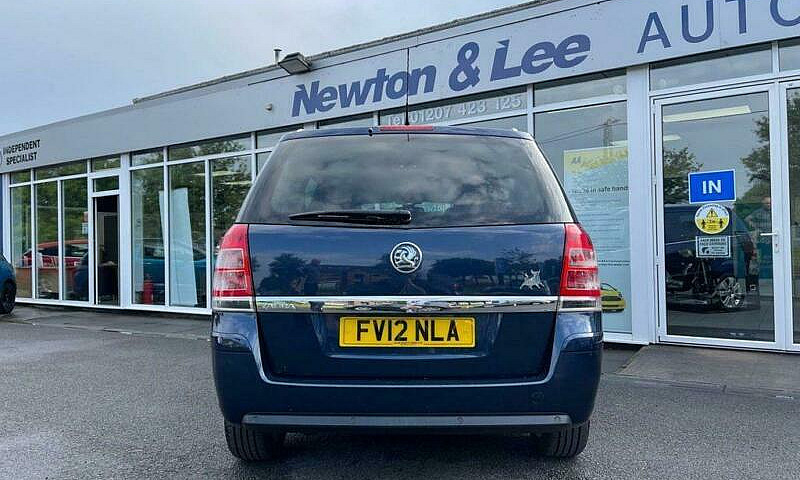 2012 Vauxhall Zafira...