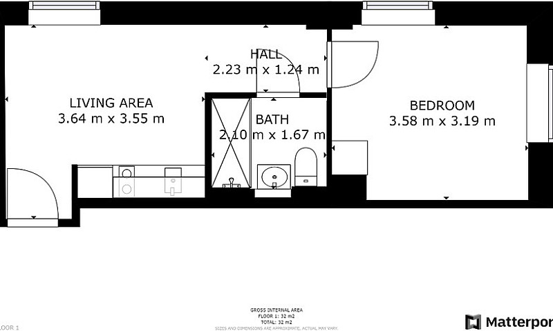 1 Bedroom Flat In Th...