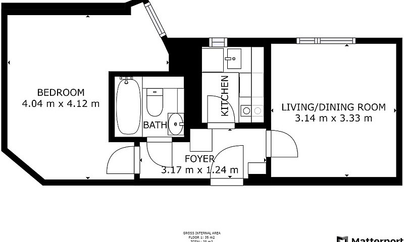 1 Bedroom Flat In Sl...