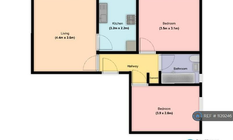 2 Bedroom Flat In Fe...