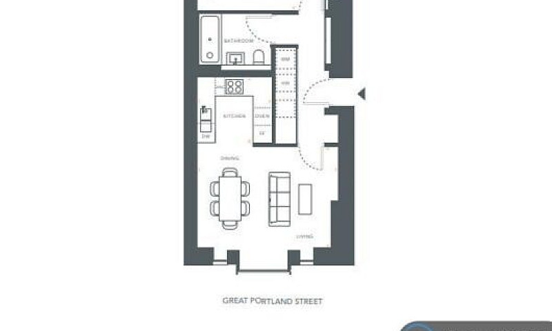 1 Bedroom Flat In Gr...