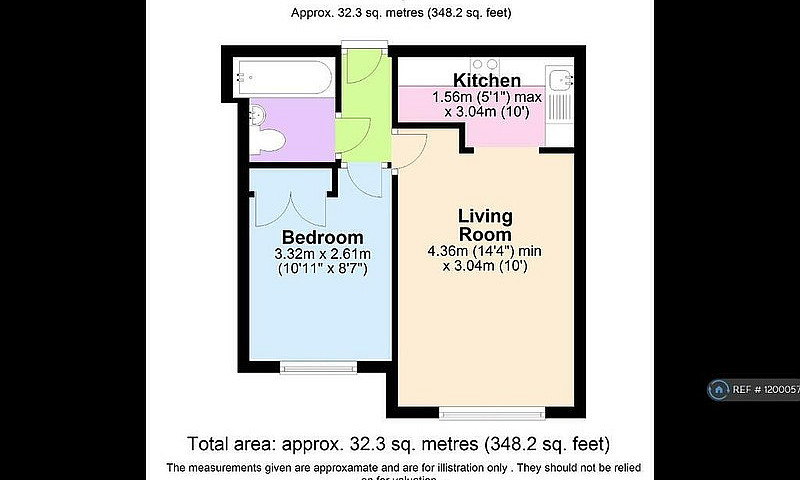 1 Bedroom Flat In Ma...