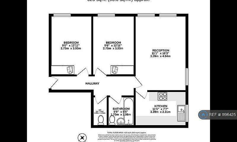 2 Bedroom Flat In Ha...