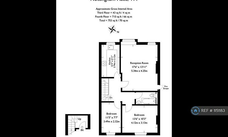 2 Bedroom Flat In No...