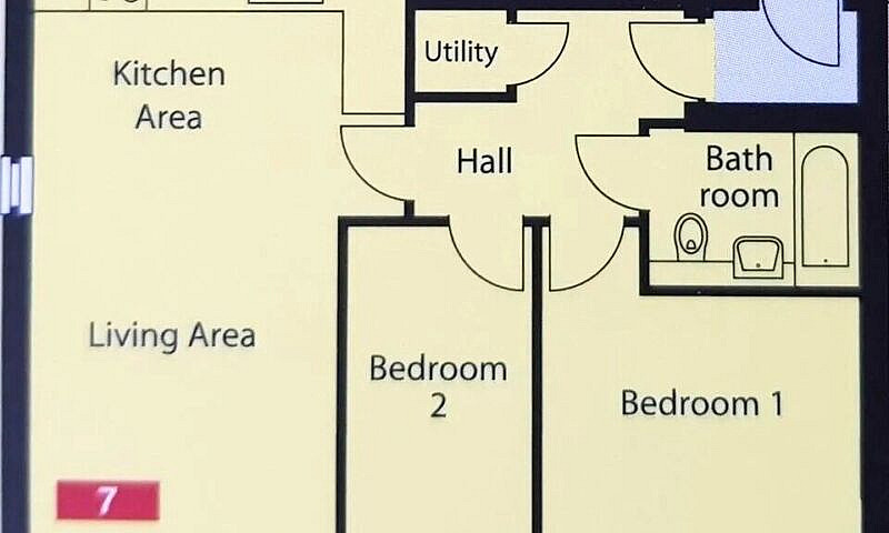 Lovely Two 2 Bed Roo...