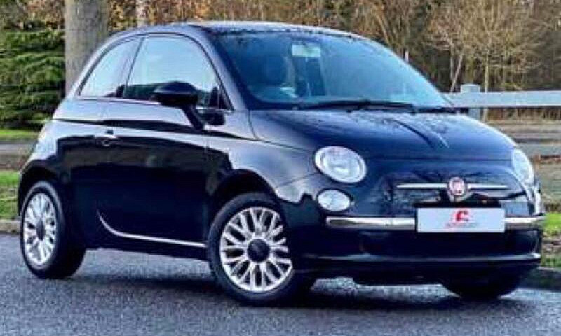2012 Fiat 500 Black ...