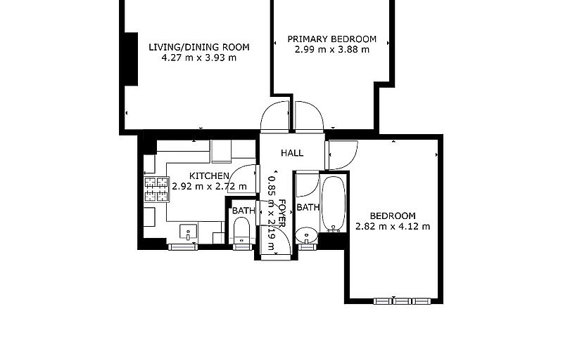 2 Bedroom Flat In Br...