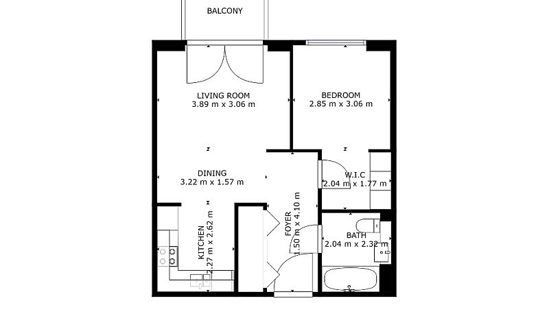 1 Bedroom Flat In Ch...