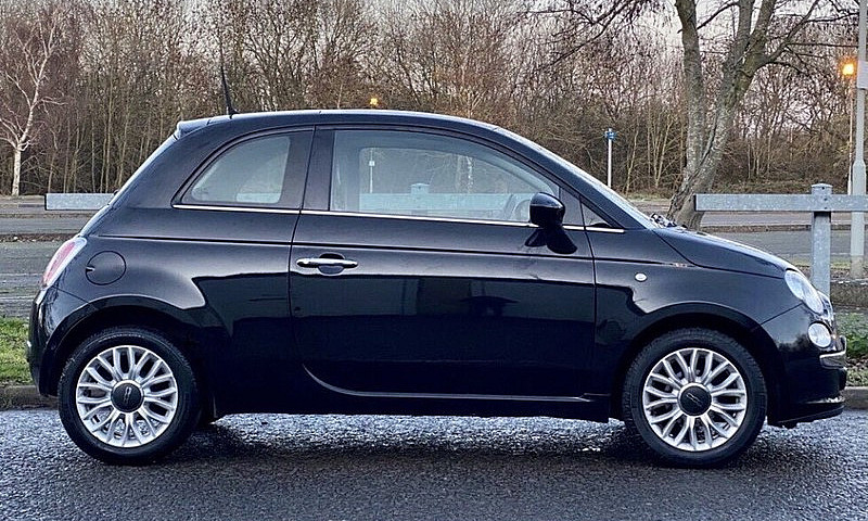 2012 Fiat 500 Black ...