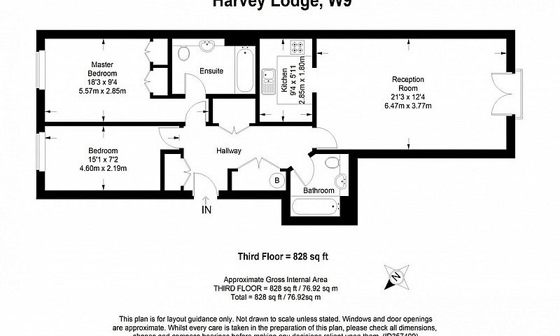 2 Bedroom Flat In Ha...