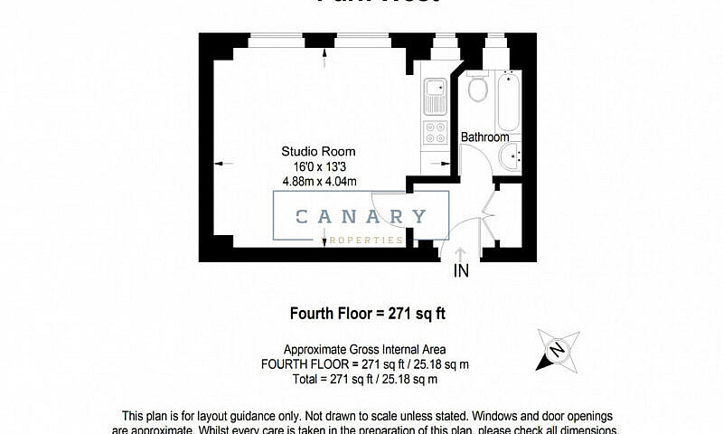 Studio Flat In Park ...