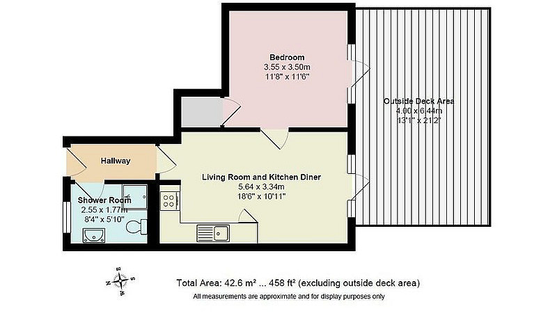 1 Bedroom Flat In La...