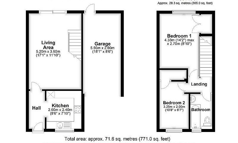 2 Bedroom House In P...