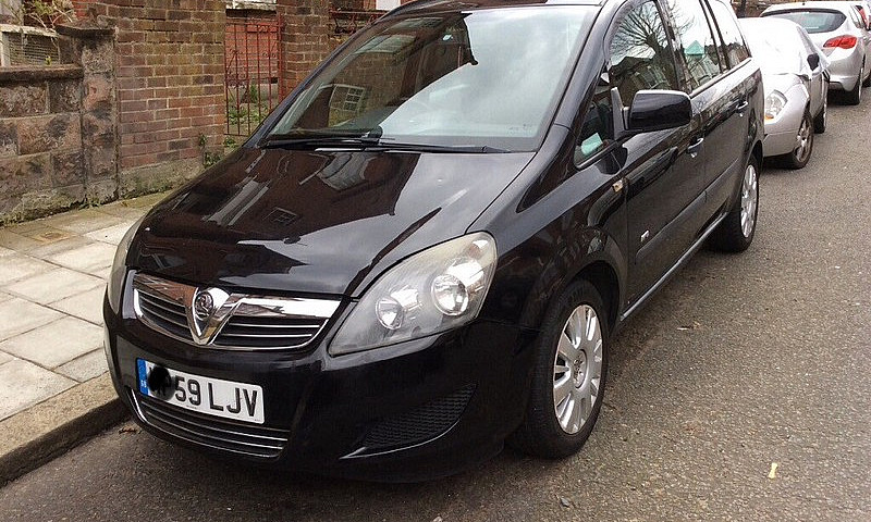 Vauxhall, Zafira, Mp...