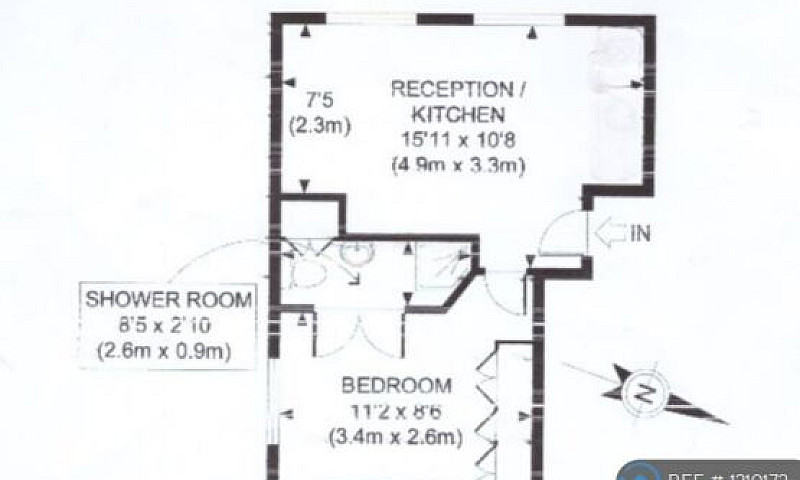 1 Bedroom Flat In Ha...