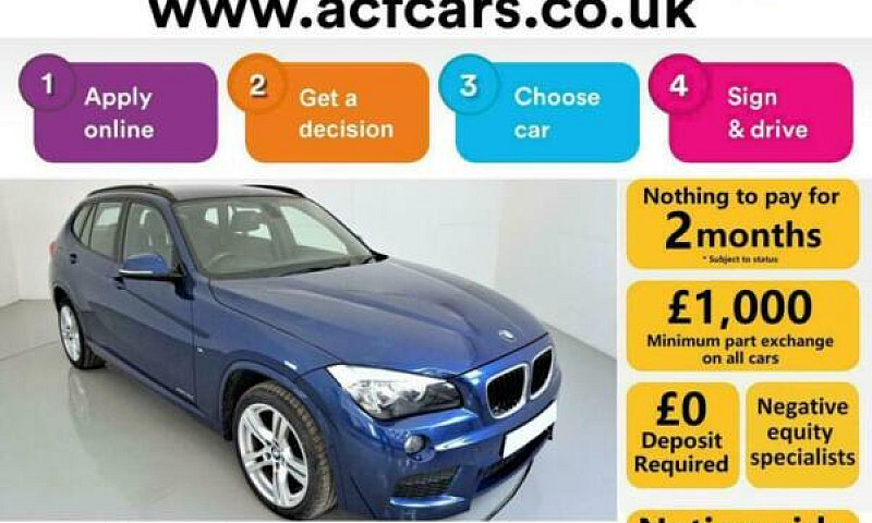2014 Blue Bmw X1 2.0...