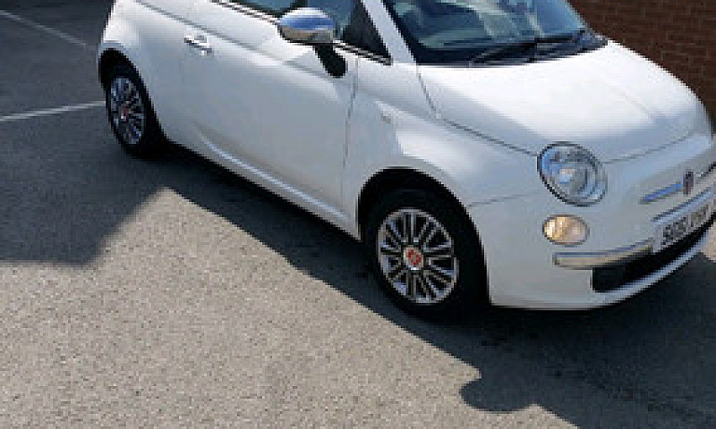 Fiat 500 61Reg White...