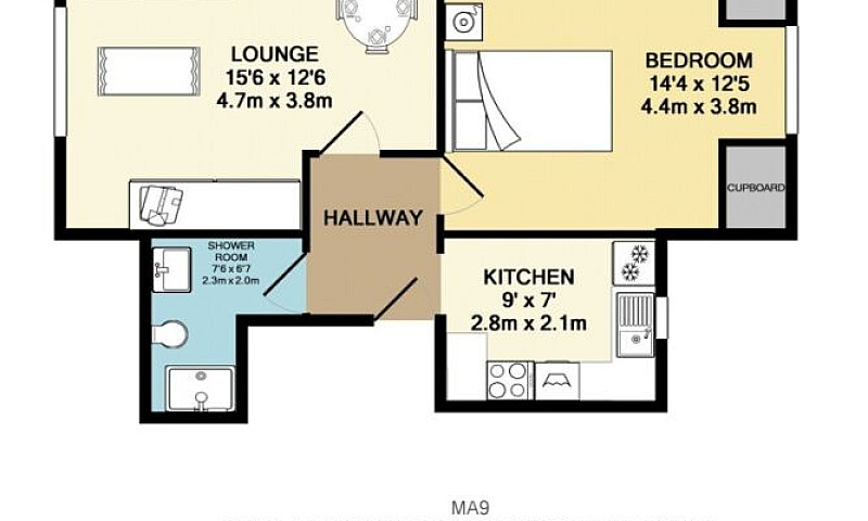 Ma9 - Spacious Brigh...