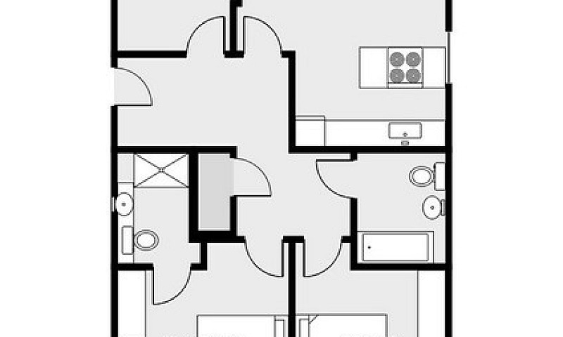 3 Bedroom Flat In Gr...