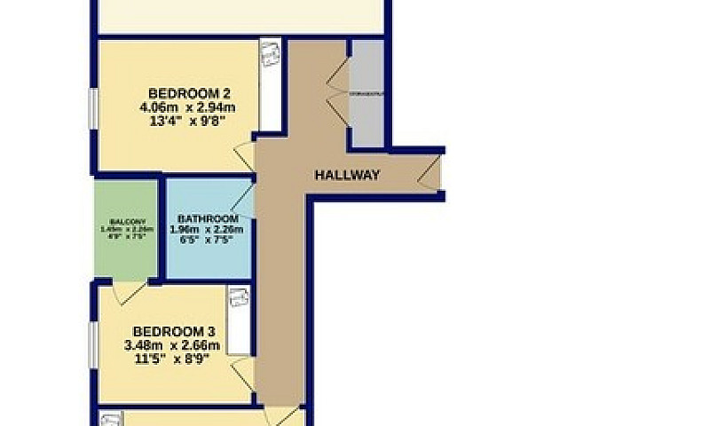 3 Bedroom Flat In Ch...
