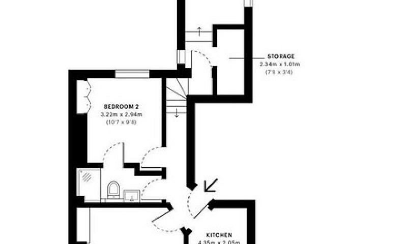 2 Bedroom Flat In Ha...