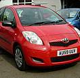2009 Toyota Yaris 1.0 Vvt-I T2 3Dr Hatchback Petrol Manual