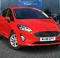 2018 Ford Fiesta 1.0 Ecoboost Zetec 5Dr **Satellite Navigation & Lane Assist Sys