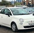 * 62 2013 Fiat 500 1.2 Pop + Mega Low 44K Miles + Ideal First Car + Hpi Clear * 