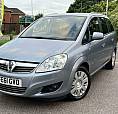 2011 Vauxhall Zafira 1.6 I Energy 5Dr Mpv Petrol Manual