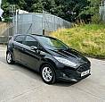 2014 14 Reg Ford Fiesta 1.5 Tdci Zetec 5 Door Diesel Hatchback Black !!!