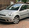 2004/53 Ford Fiesta 1.4 Ltd Edn Silver ** Black Leather Sports Lights **