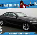 2016 Bmw 2 Series 218I Sport Coupe Petrol Manual