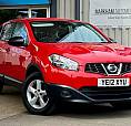 2012 Nissan Qashqai 1.6 [117] Visia 5Dr Hatchback Petrol Manual