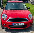 2012 Mini Hatchback 1.6 One D 3Dr Hatchback Diesel Manual