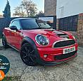 2011 Mini Coupe 1.6 Cooper S 3Dr Coupe Petrol Manual