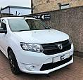 14 14 Dacia Sandero 1.2 16V Ambiance 5Dr White B/Tooth Low Mileage 1 Years Mot