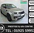 2017 Silver Range Rover Sport 3.0 Sdv6 Hse Dynamic - Stealth Package - 48K